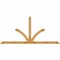 Ekena Millwork Richland Rough Sawn Timber Gable Bracket, Western Red Cedar, 108"W x 49"H x 4"D x 4"F, 11/12 Pitch GBW108X49X0404RIC00RWR - alternate 1